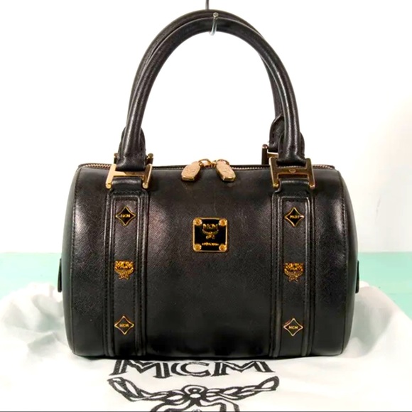 MCM Leather Tote Bag Authentic + Dust Bag ❤️❤️❤️ - Picture 2 of 11